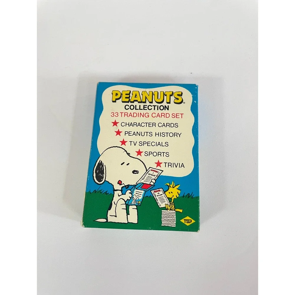 Vintage Peanuts Collection Trading Cards Box Set 1991 Snoopy Collectibles